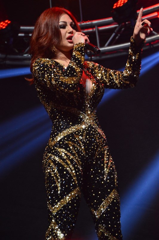 Haifa Wehbe & Wael Kfoury Christmas Reunion 2